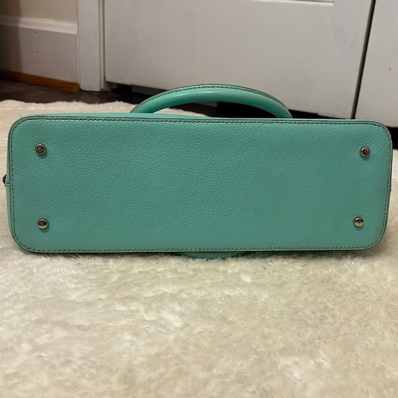 Kate Spade Leather Light Blue Handbag Large - Picture 6 of 7